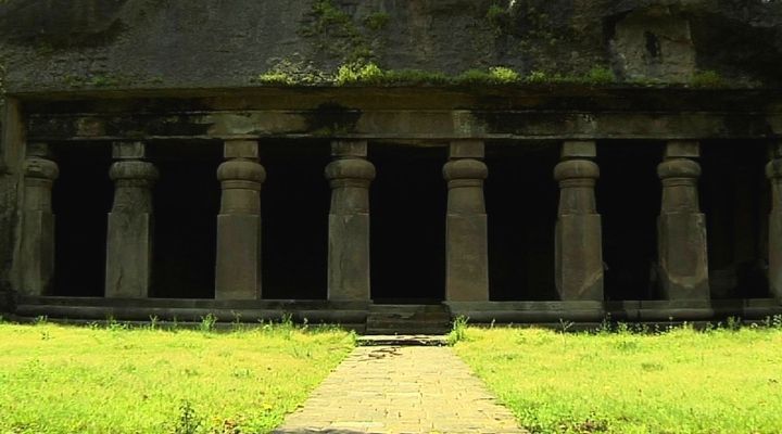 Elephanta Caves in Maharashtra