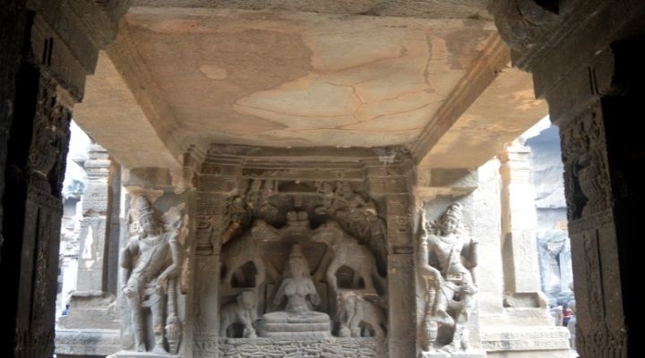 Entry of Kailasa Temple Aurangabad