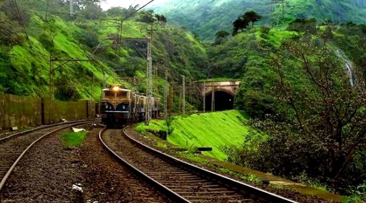 Karjat Train Track
